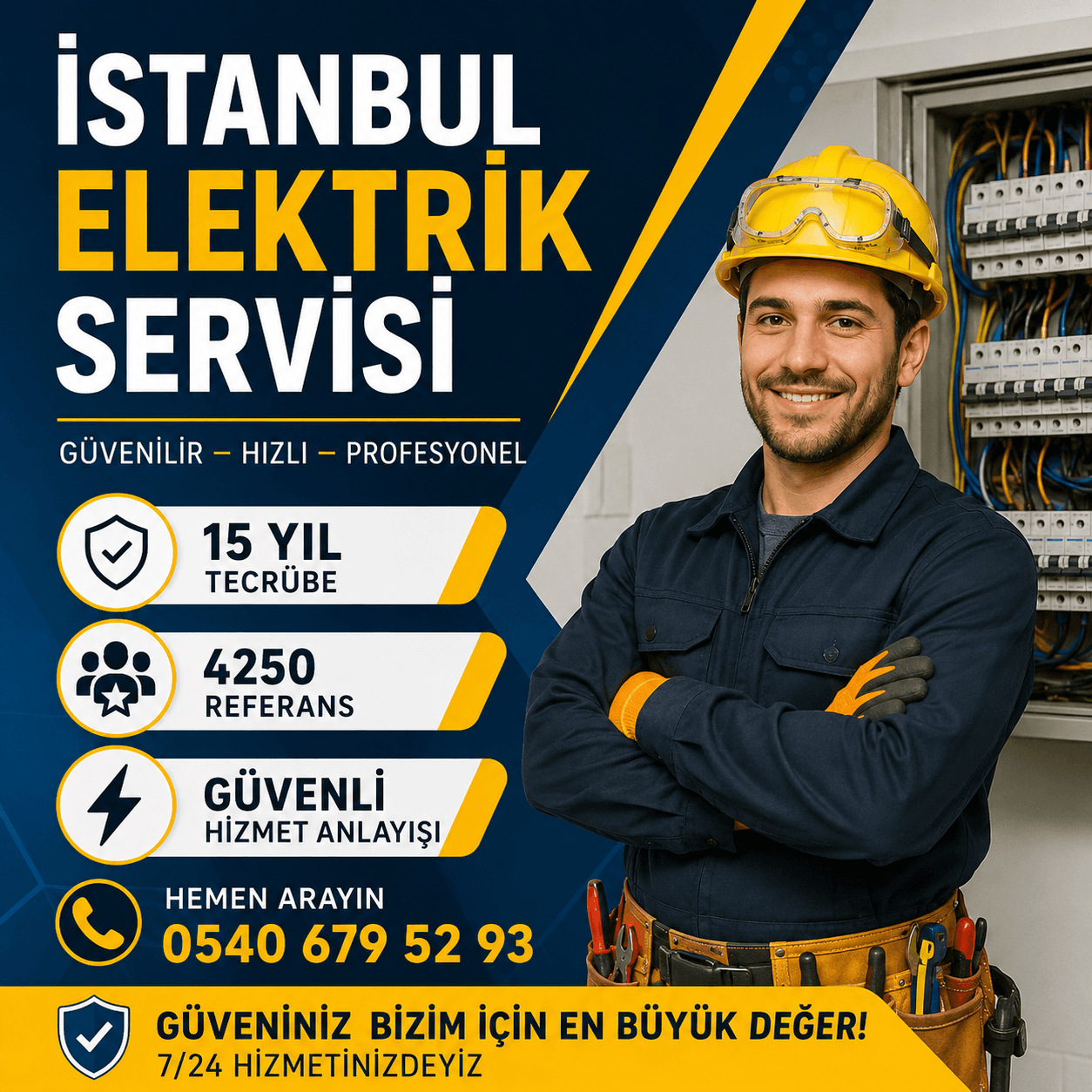 Demirkapı mahallesi (Bağcılar) elektrik servisi — İstanbul Elektrik Servisi