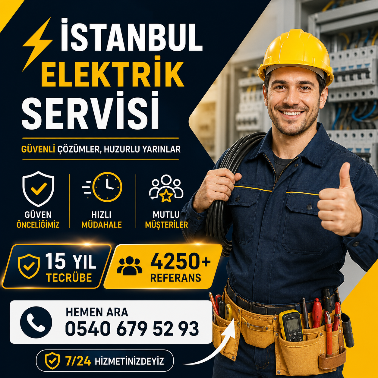 Korniş Montajı — İstanbul Elektrik Servisi
